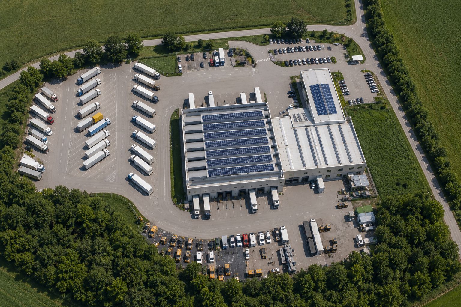 Parcheggio per veicoli industriali